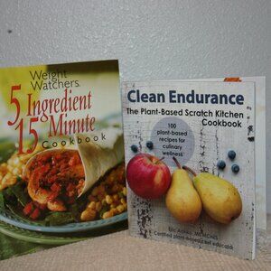 TWO Healthy Cook Books in Like New Condition See Details R-659
